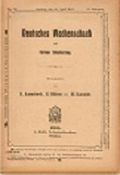 DEUTSCHES WOCHENSCHACH / 1905 vol 21, no 16